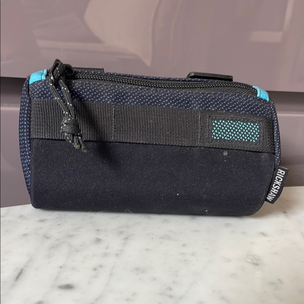 Richshaw / OrNot Black and Teal Bar Bag
